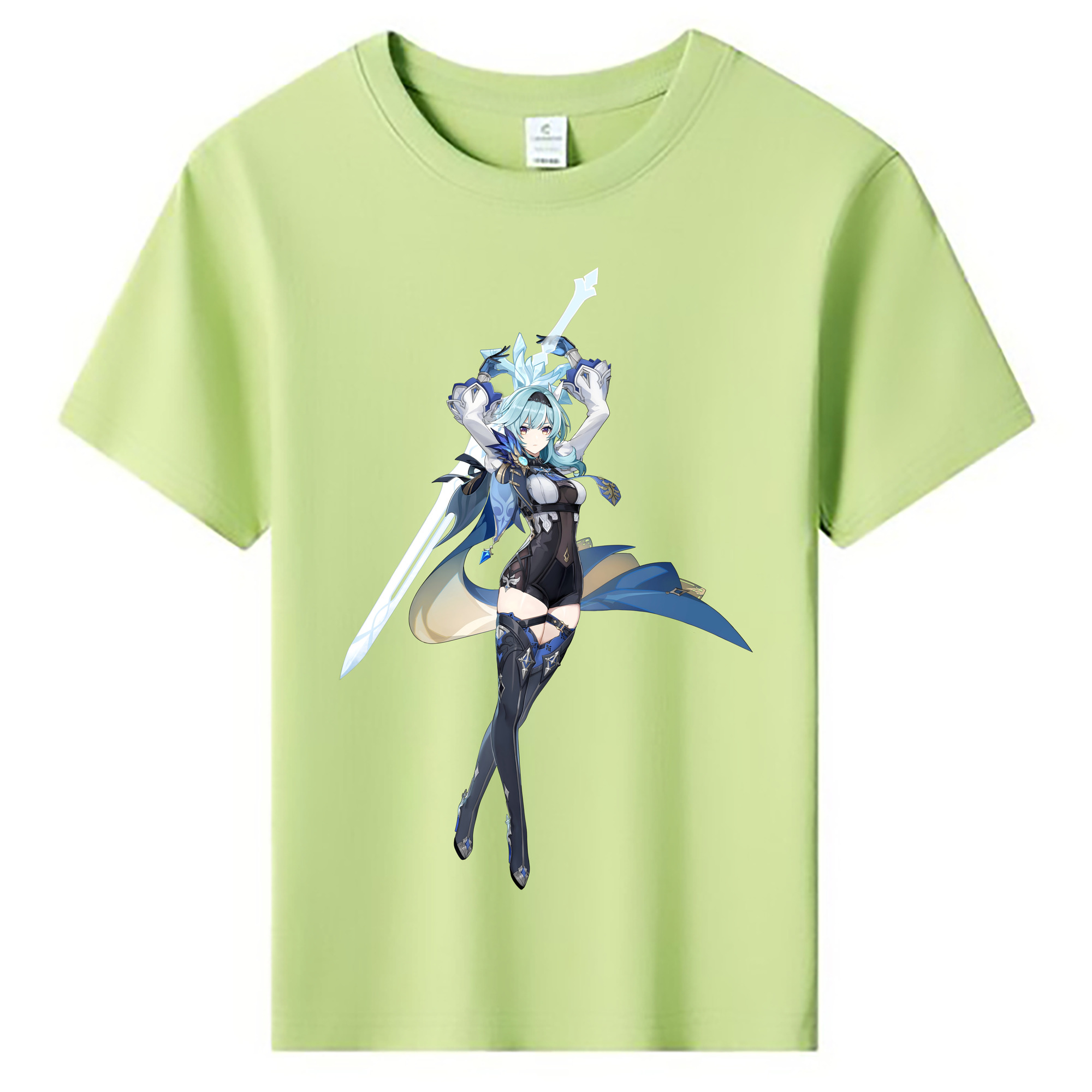 げんし神 优菈 ゆうら genshin Yūra 綿100％キッズTシャツ（フロントプリント）
